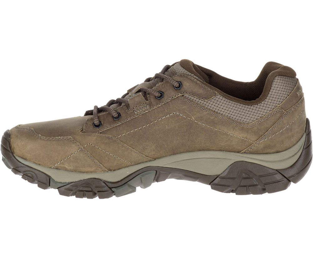 Tenis Homem - Merrell Moab Adventure Lace Wide Width - Verde Oliva - OPQ370561